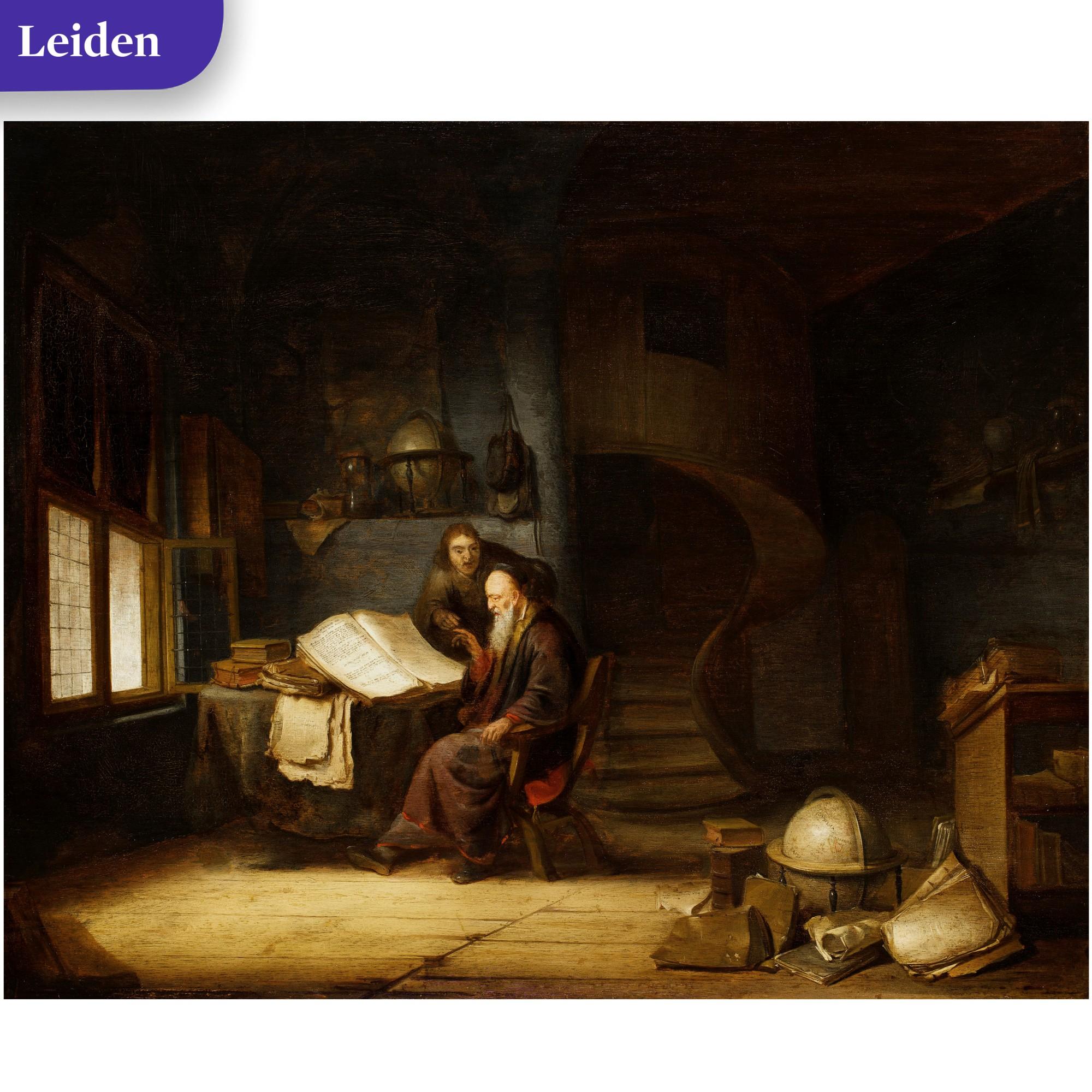 Jacob Van Spreeuwen - A scholar in his study
