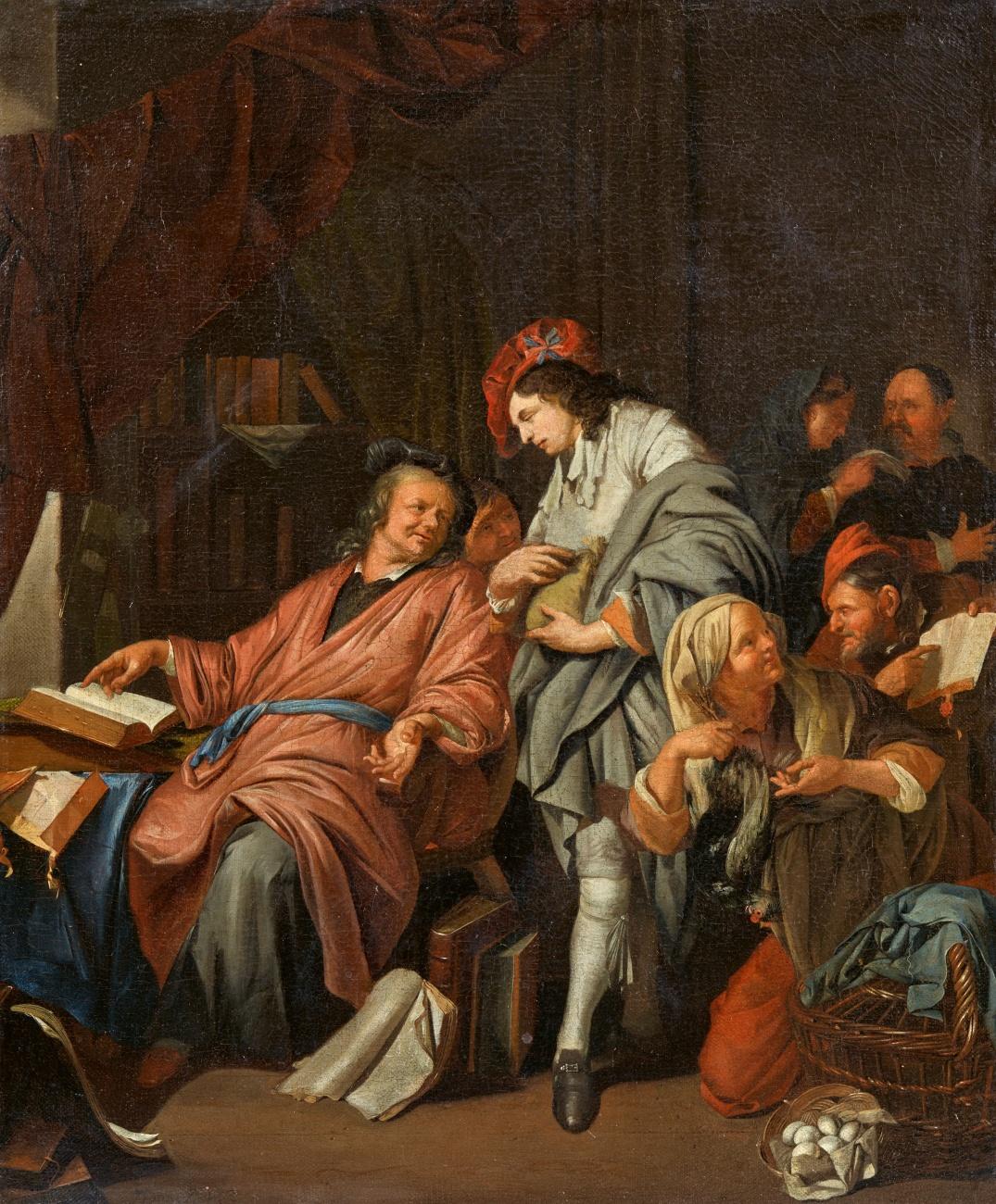 Jacob van Toorenvliet - Beim Steuereintreiber