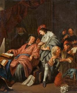 Jacob van Toorenvliet - Beim Steuereintreiber