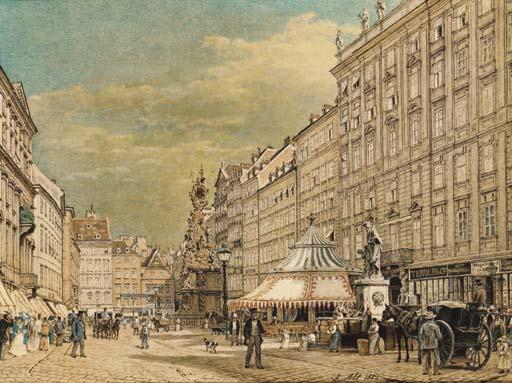 Jacob Von Alt - Der Graben in Wien