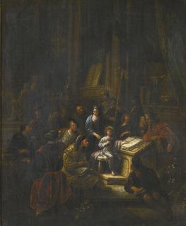 Jacob Willemsz. De Wet The Elder - Christ Disputing With The Doctors In The Temple