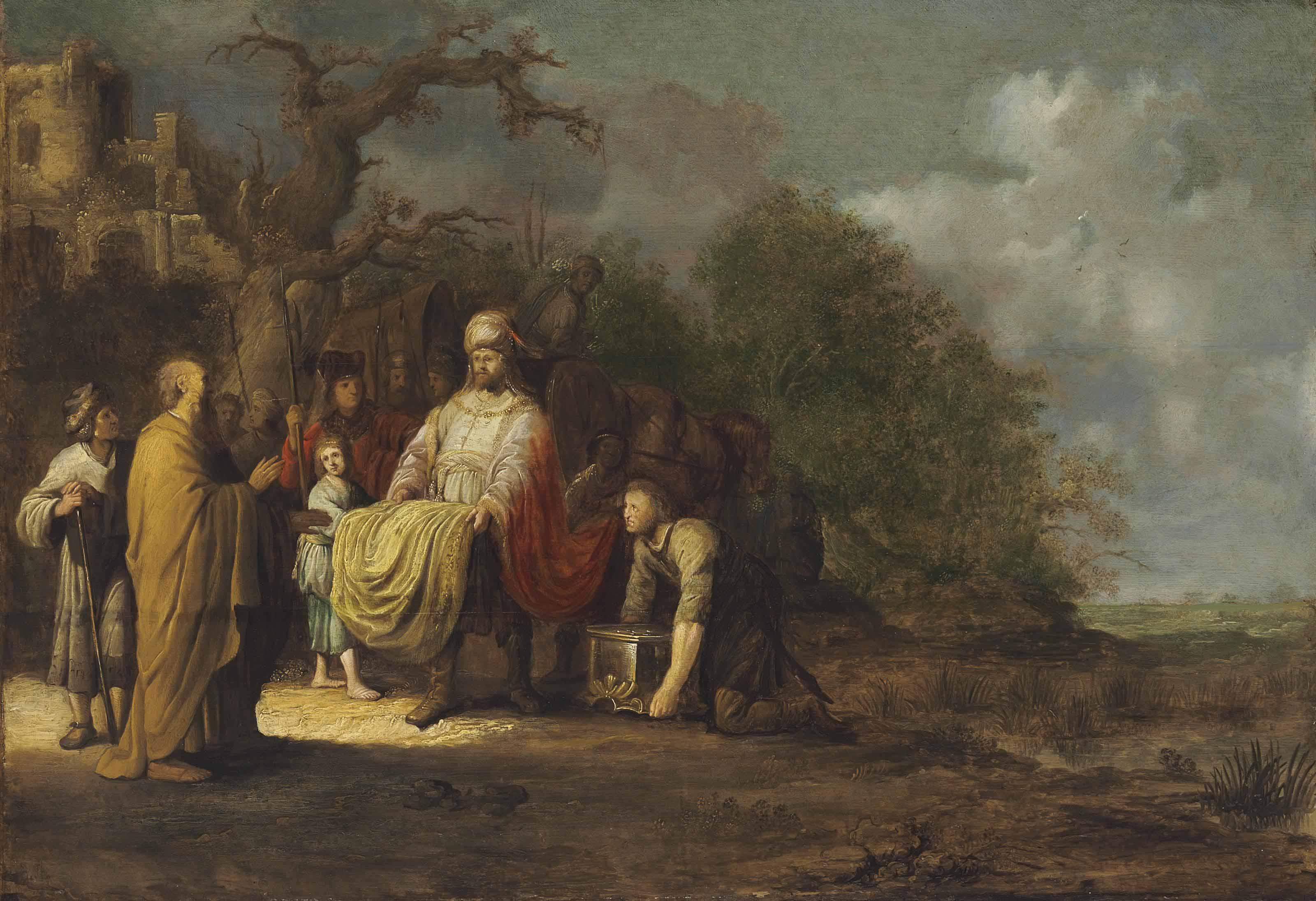 Jacob Willemsz. De Wet - Elisha Refusing The Gifts Of Naaman