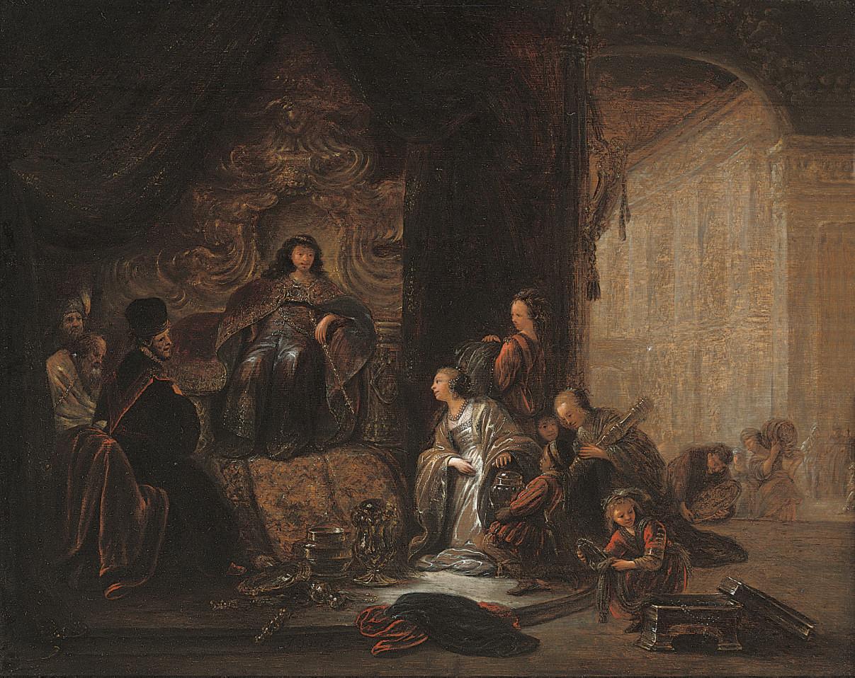 Jacob Willemsz. De Wet - Solomon and the Queen of Sheba