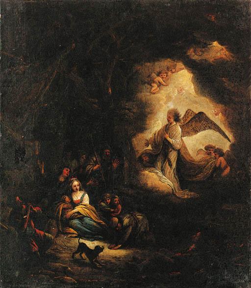 Jacob Willemsz. de Wet - The Annunciation to the Shepherds