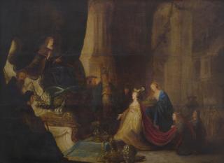 Jacob Willemsz. De Wet - The Queen Of Sheba Before King Salomon