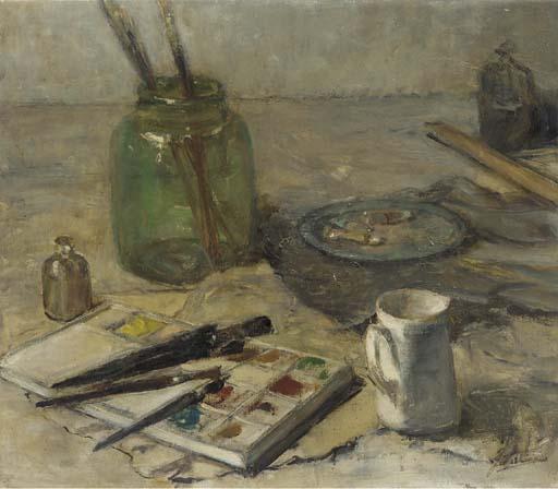 Jacoba Surie - The artist\'s utensils
