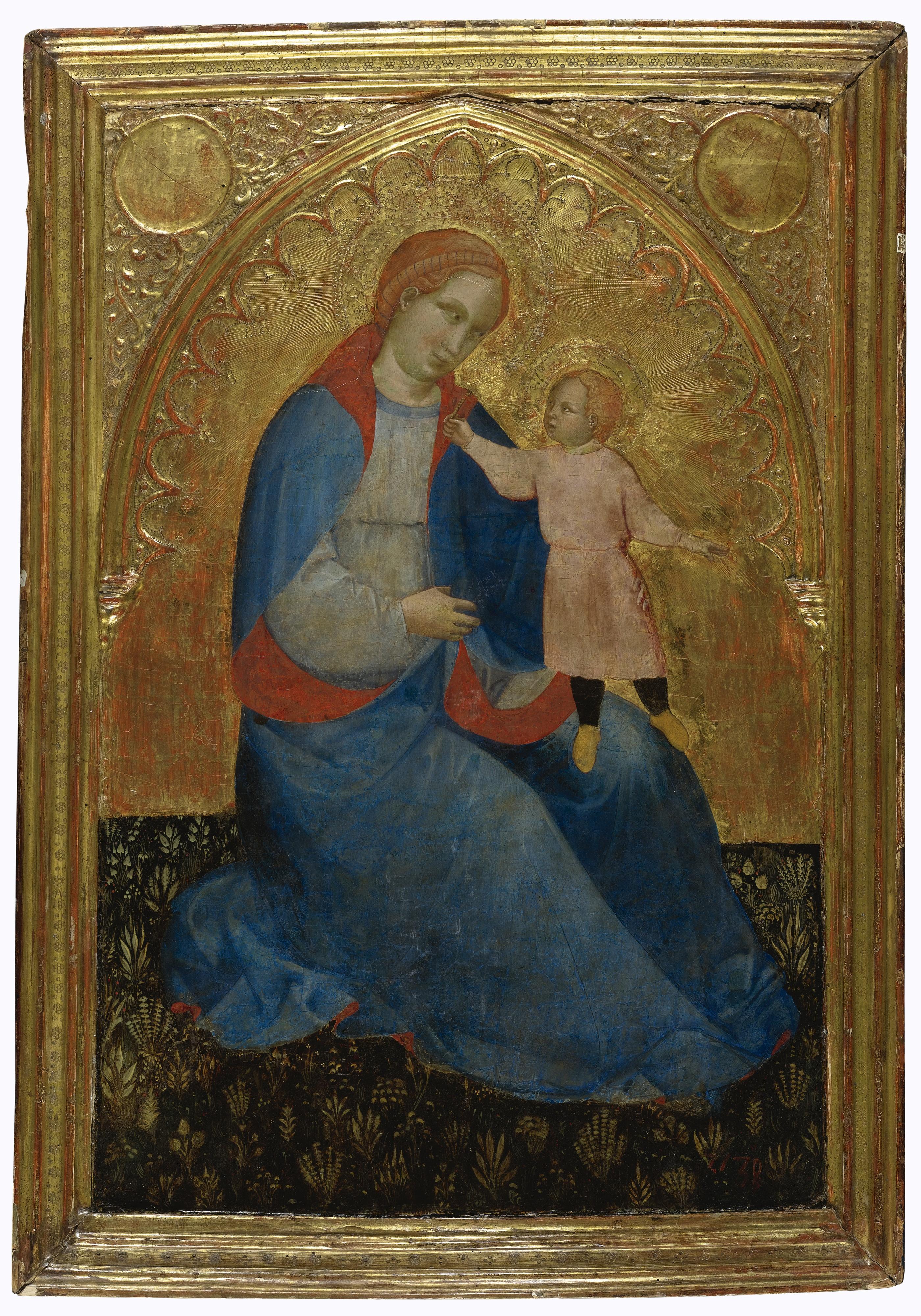 Jacobello Del Fiore - The Madonna And Child (\'Madonna Of Humility\')