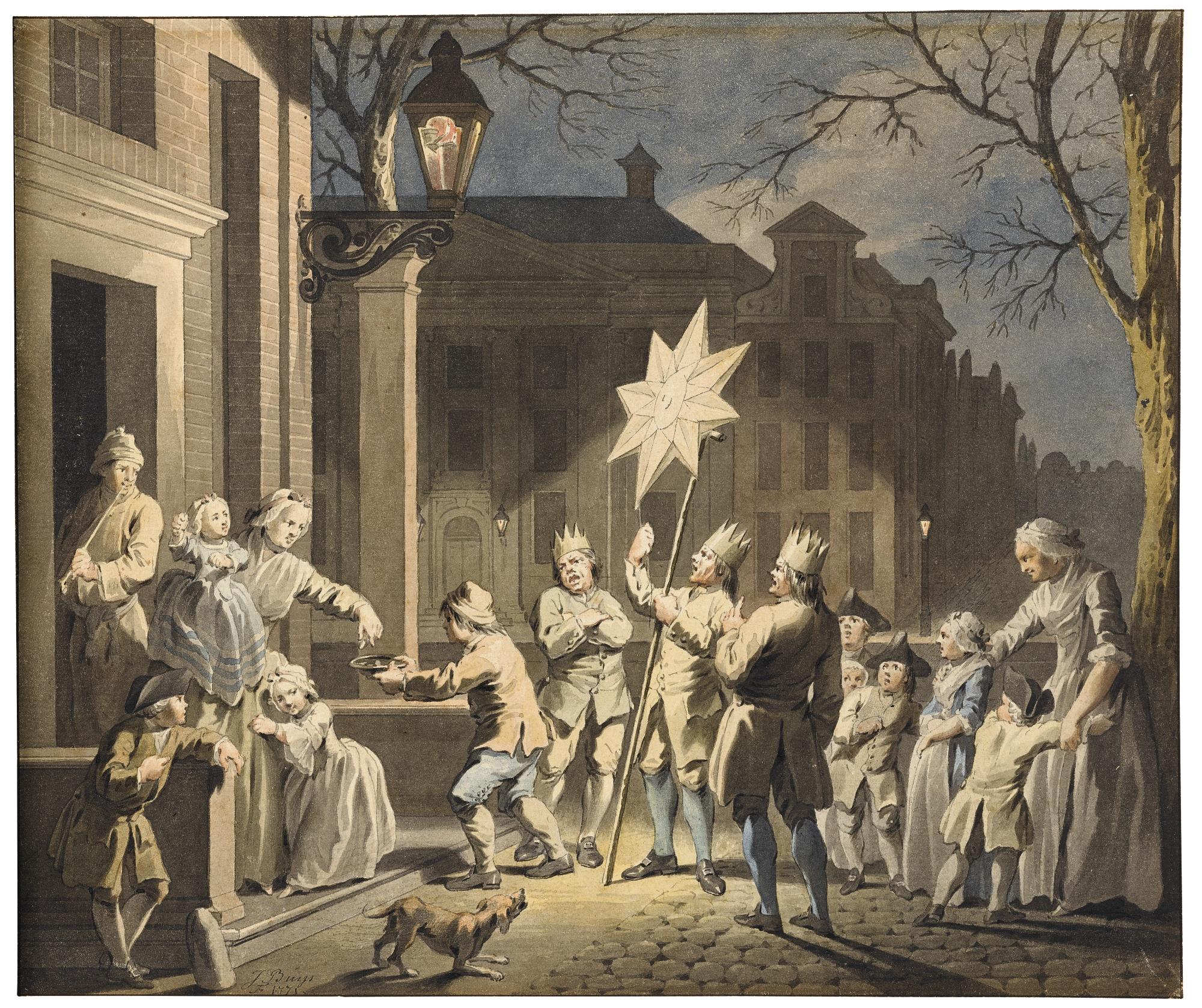 Jacobus Buys - A Set Of Twelve Representations Of The Months