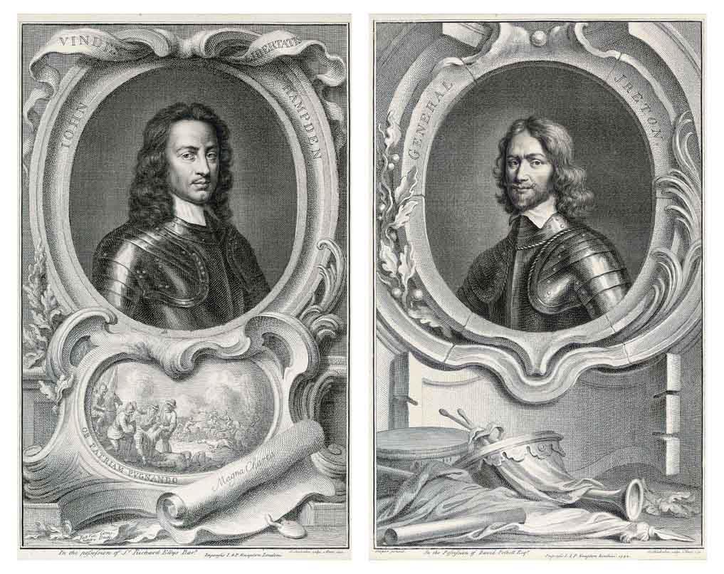 Jacobus Houbraken - A Large Group Of Portraits