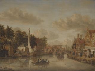 Jacobus Storck - Amsterdam, A View On The Overtoom