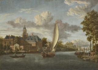 Jacobus Storck - Nijenrode Castle on the River Vecht, near Breukelen