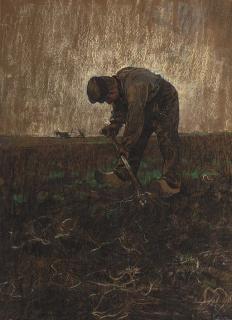 Jacobus Van Looy - De Aardappelrooier