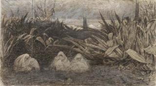 Jacobus Van Looy - Kerkhof in Tanger