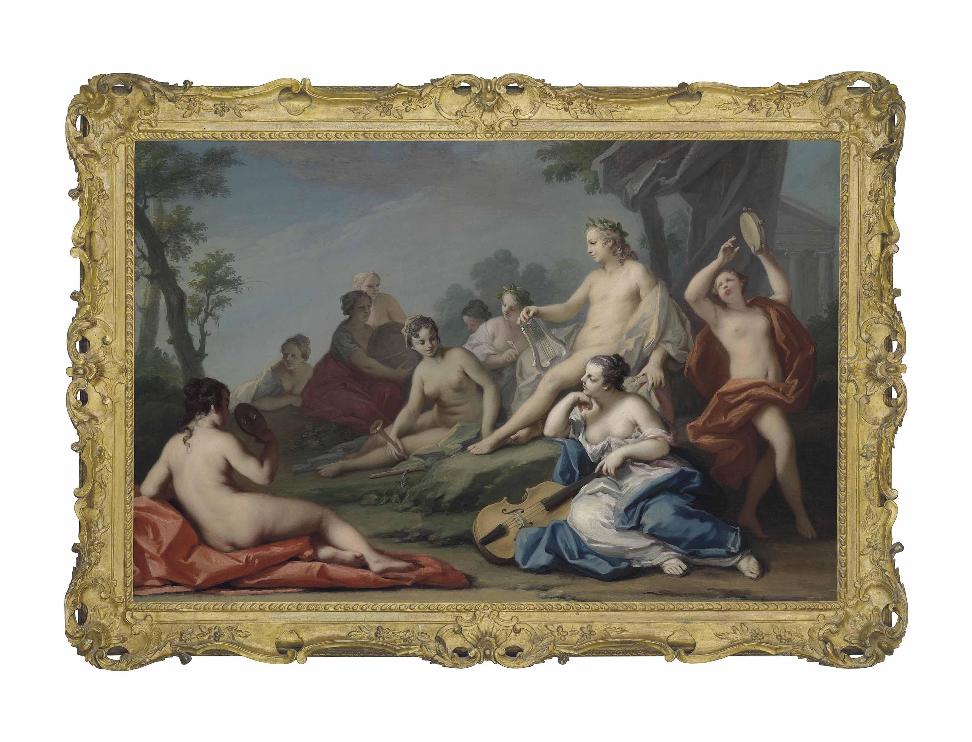 Jacopo Amigoni - Apollo and the Muses