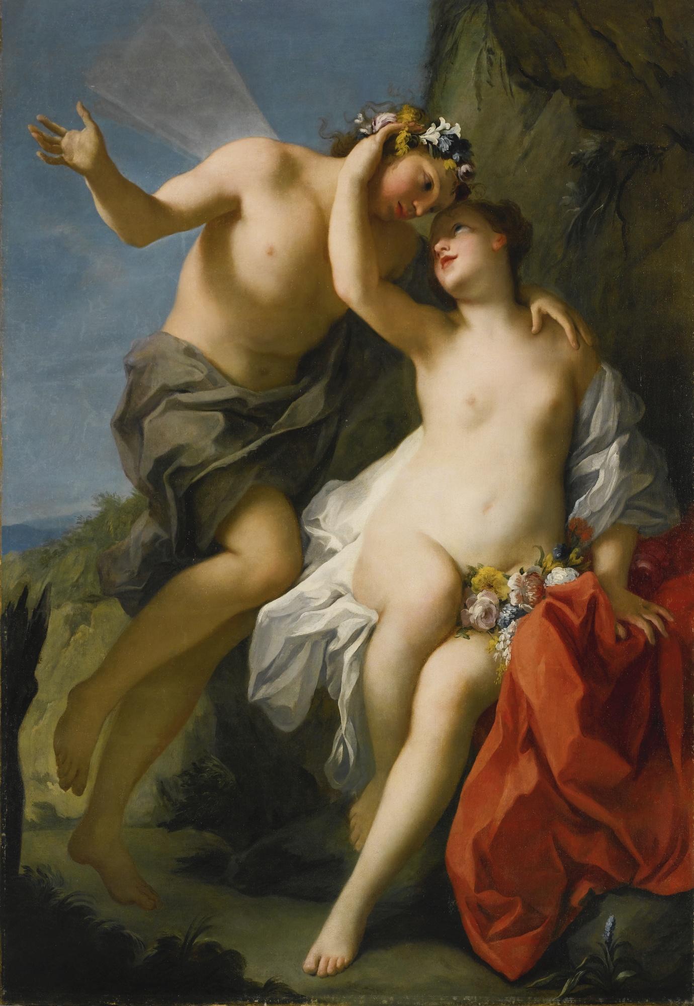 Jacopo Amigoni - Flora And Zephyr