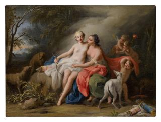 Jacopo Amigoni - Jupiter and Callisto