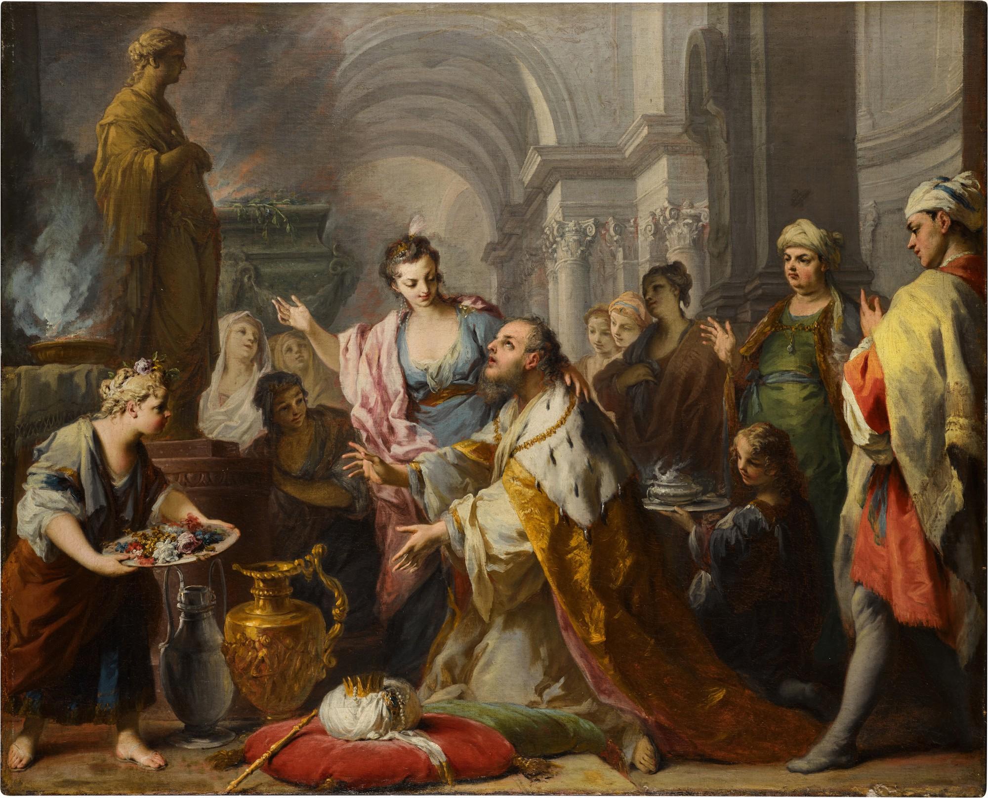 Jacopo Amigoni - The Idolatry of Solomon