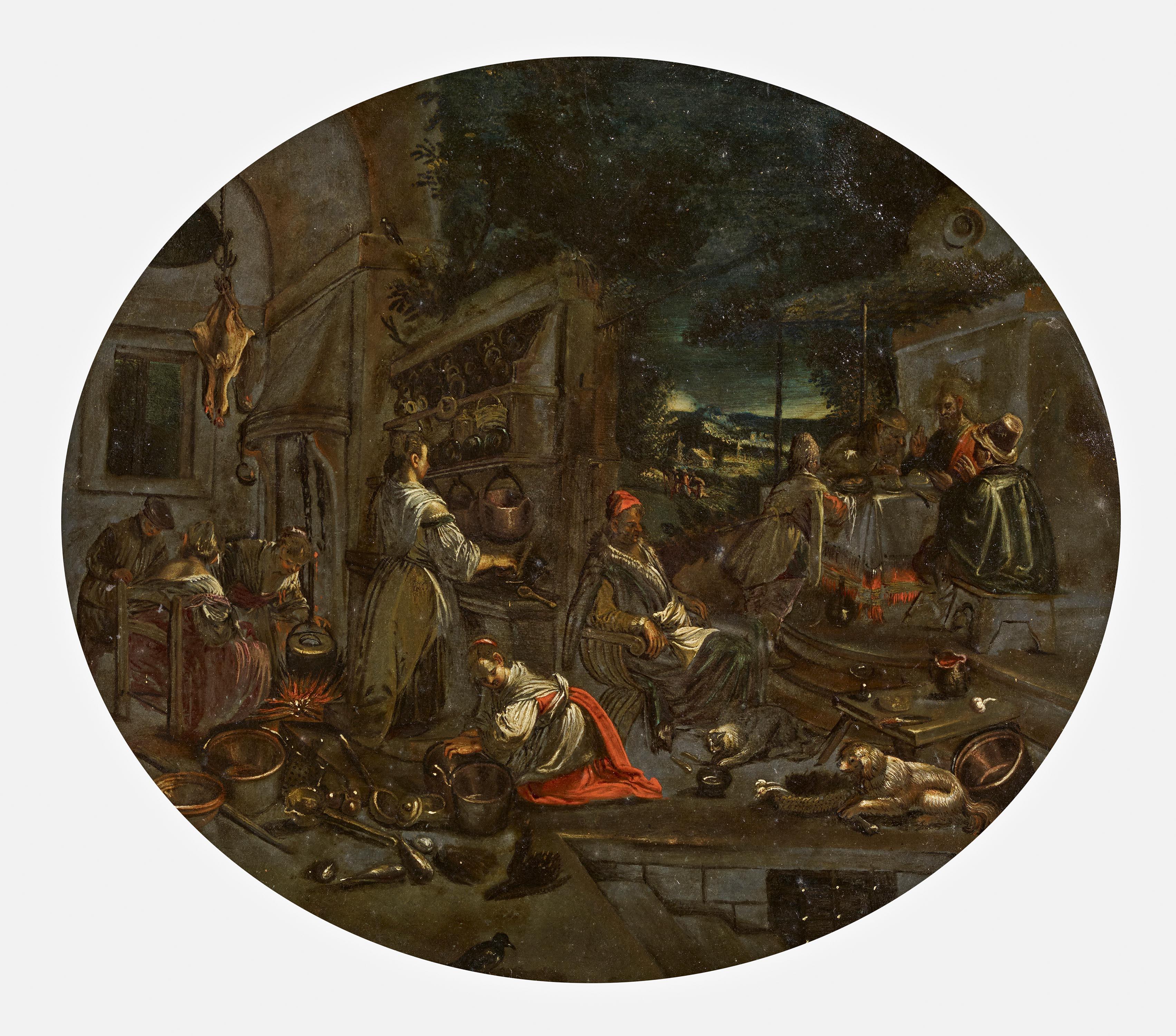 Jacopo Bassano - Küchenszene.