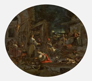 Jacopo Bassano - Küchenszene.