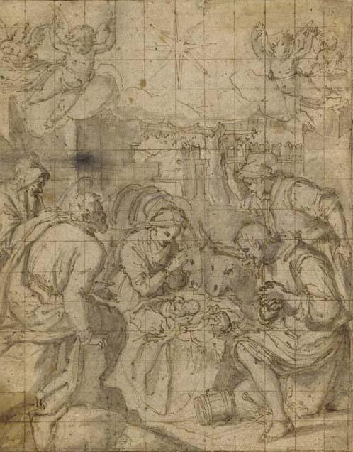 Jacopo Chimenti - The Adoration of the Shepherds