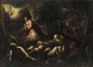 Jacopo Da Ponte, Called Jacopo Bassano - The Agony in the Garden