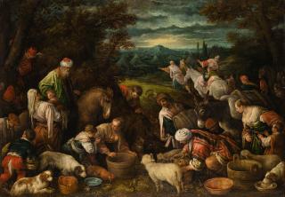 Jacopo Da Ponte - The Israelites In The Wilderness