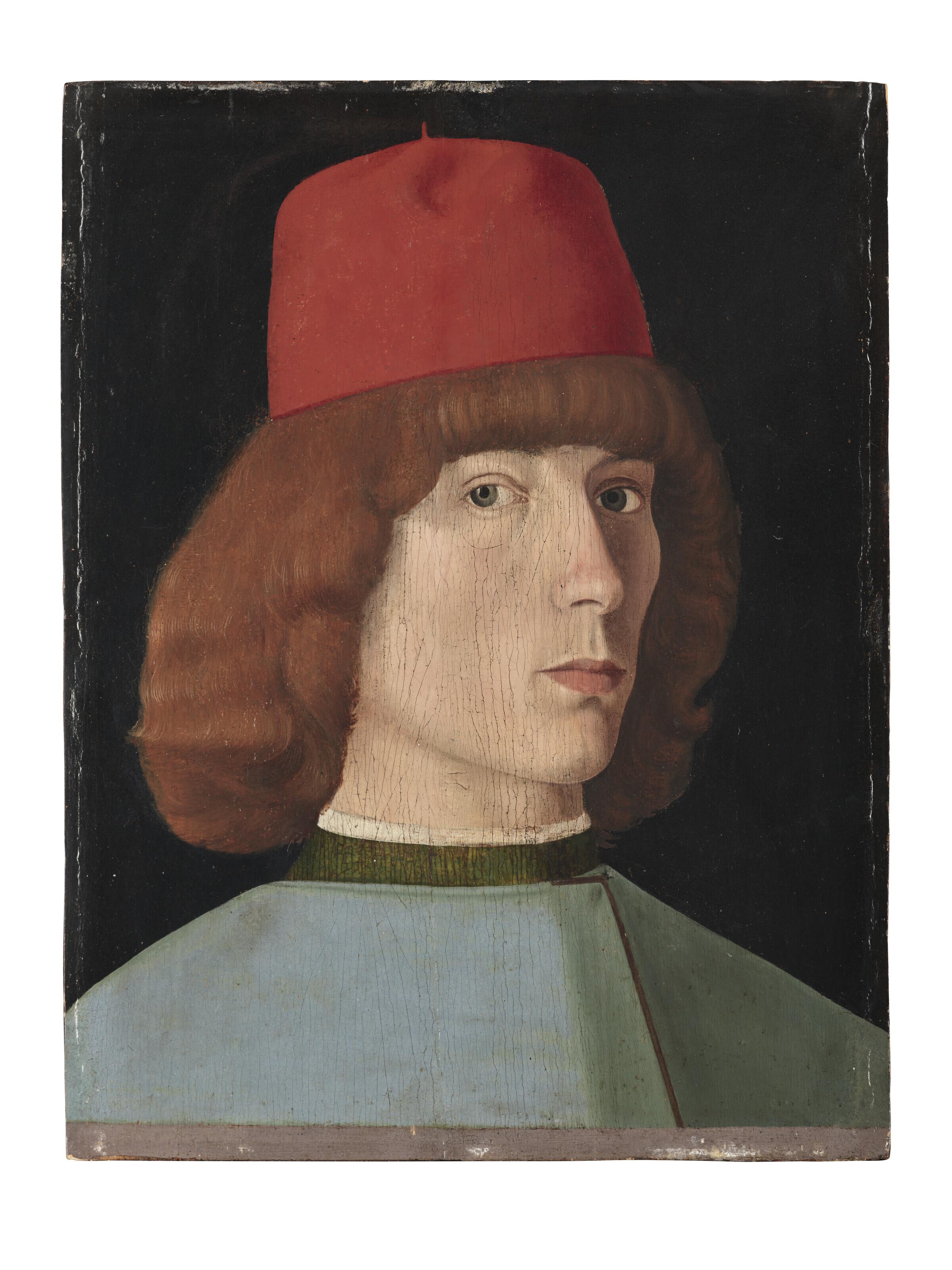 Jacopo da Valenza - Portrait d\'un jeune homme
