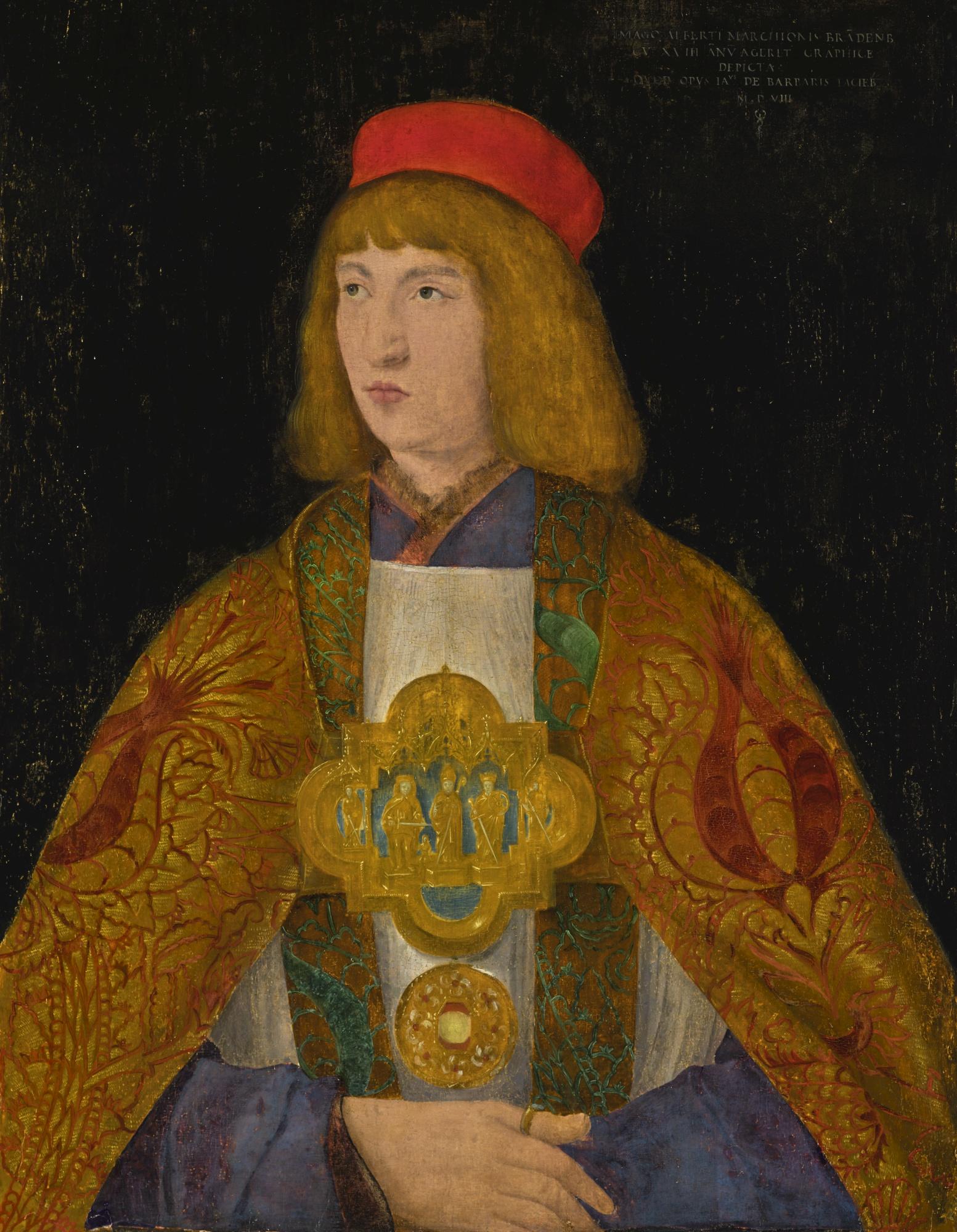 Jacopo de\' Barbari - Portrait Of Albrecht Of Brandenburg (1490-1545)