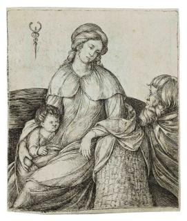 Jacopo de\' Barbari - The Holy Family (B. 25)