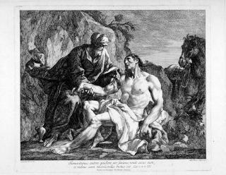 Jacopo Guarana - Der barmherzige Samariter.