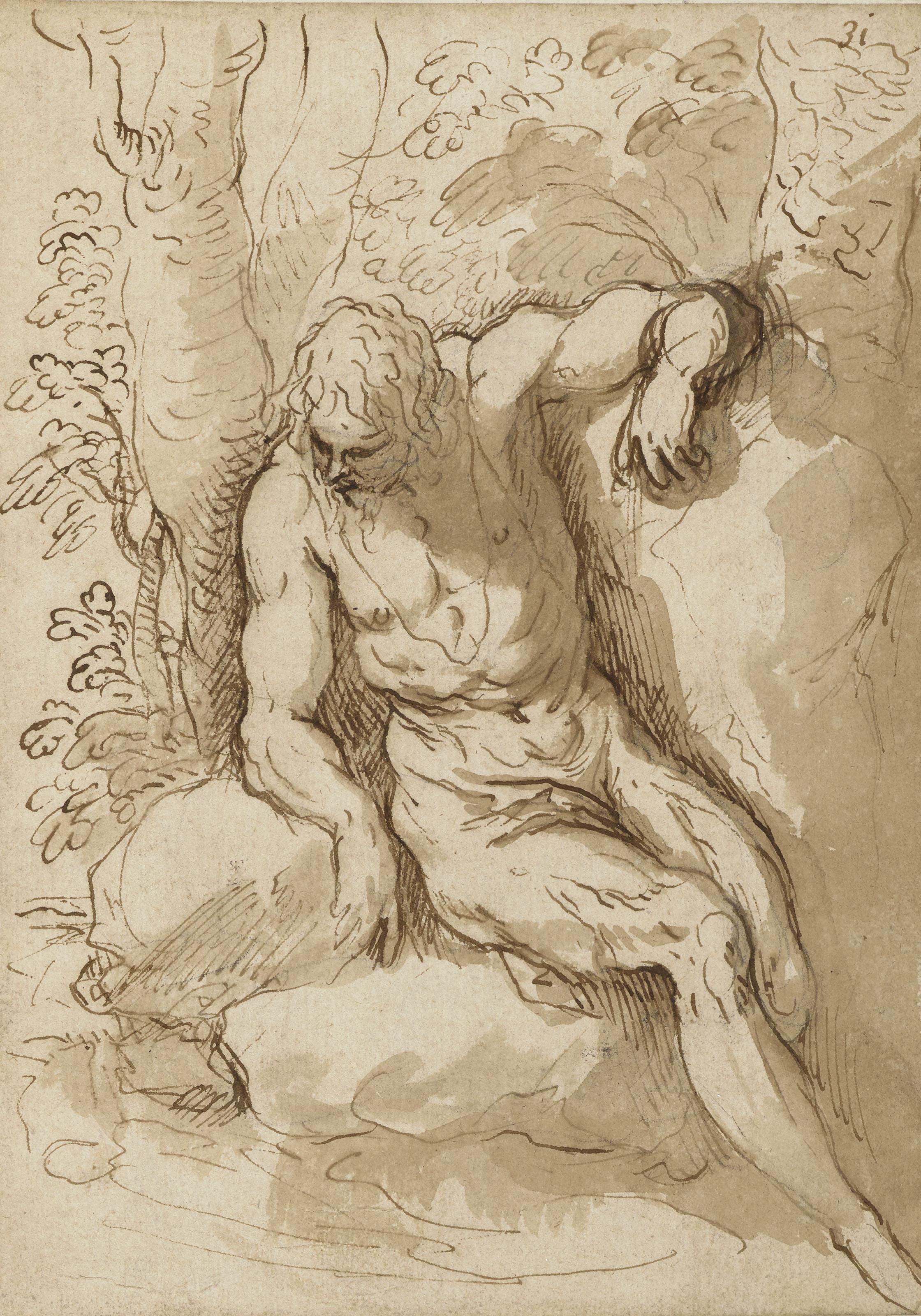 Jacopo Negretti, Dit Palma Il Giovane - Saint Jean-Baptiste dans le désert