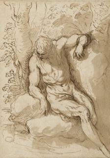 Jacopo Negretti, Dit Palma Il Giovane - Saint Jean-Baptiste dans le désert