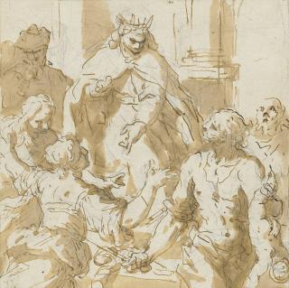 Jacopo Negretti, Palma Il Giovane - The Judgement of Solomon