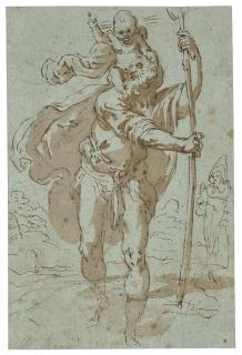 Jacopo Negretti - Saint Christopher