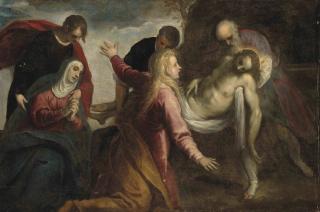 Jacopo Negretti - The Entombment of Christ