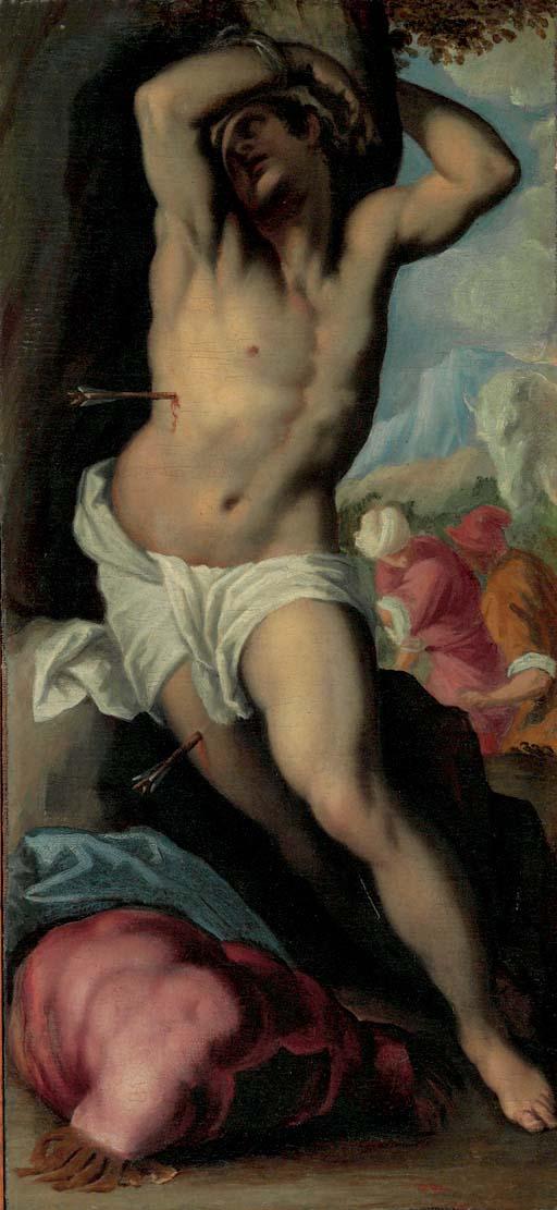 Jacopo Palma Giovane - Saint Sebastian
