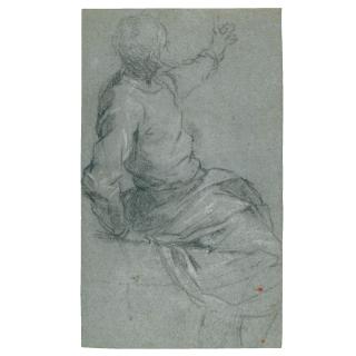 Jacopo Palma - A Seated Apostle