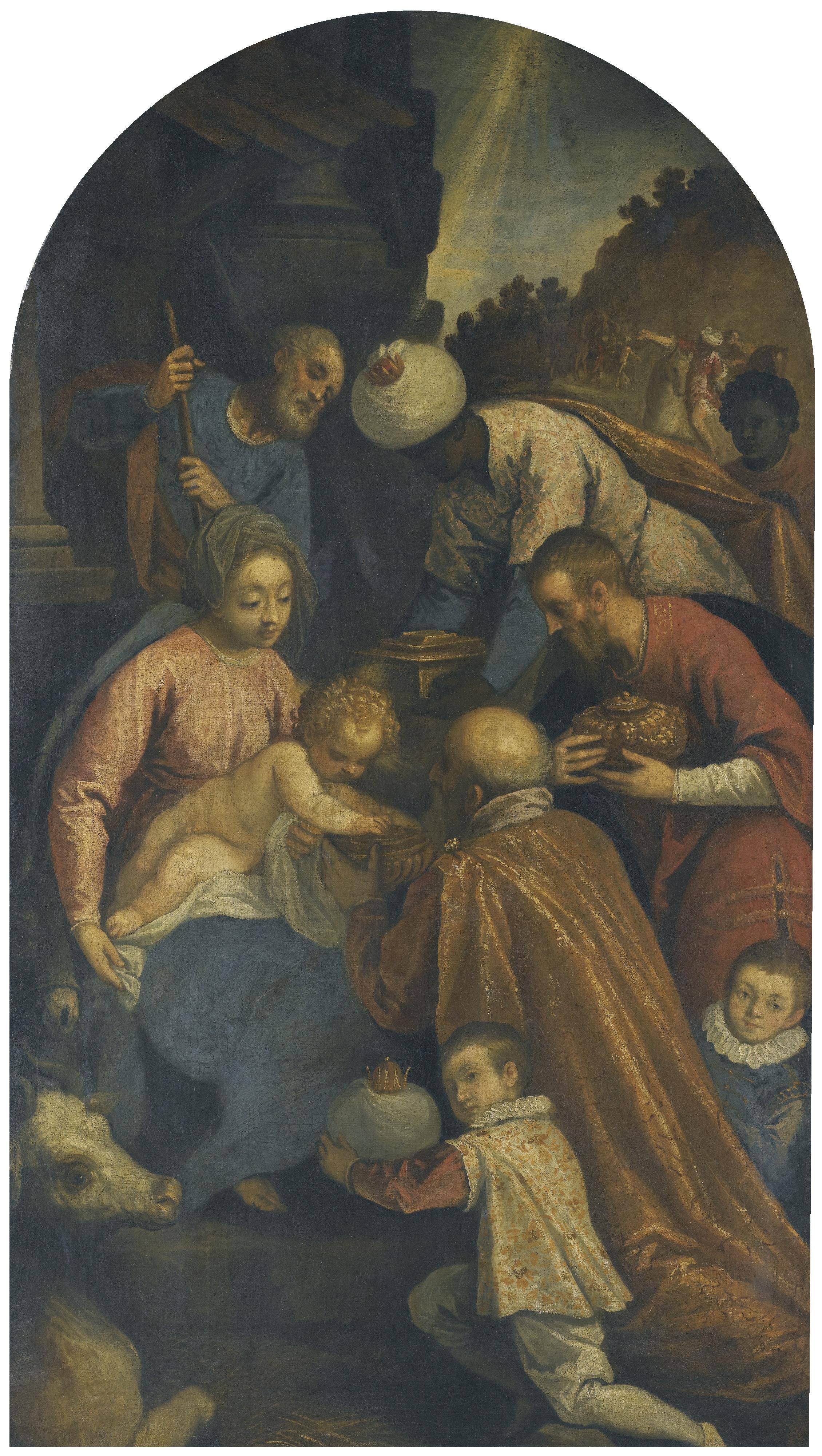 Jacopo Palma - Adoration Of The Magi
