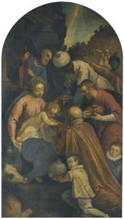 Jacopo Palma - Adoration Of The Magi