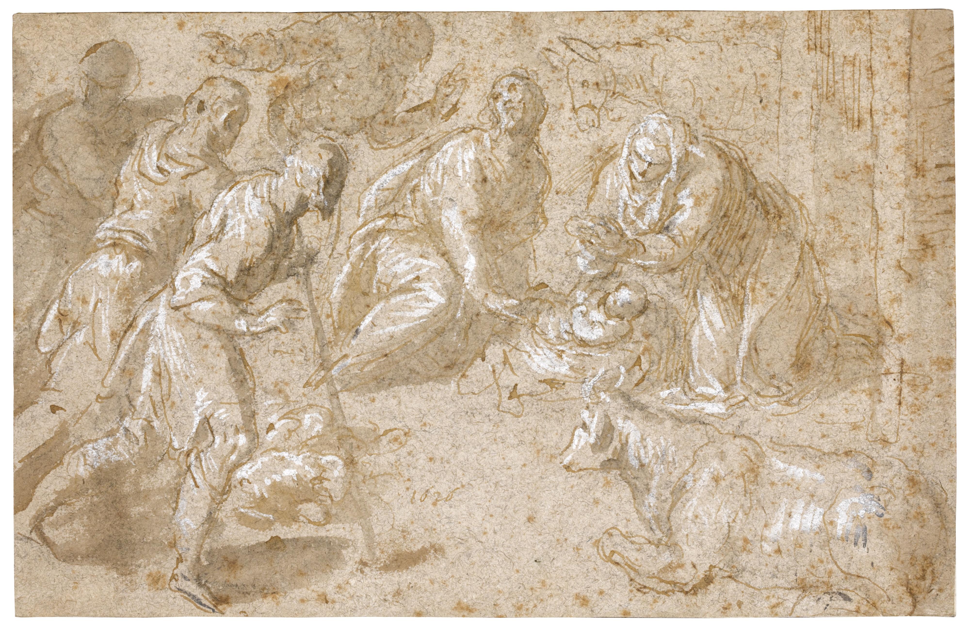 Jacopo Palma - The Adoration Of The Shepherds