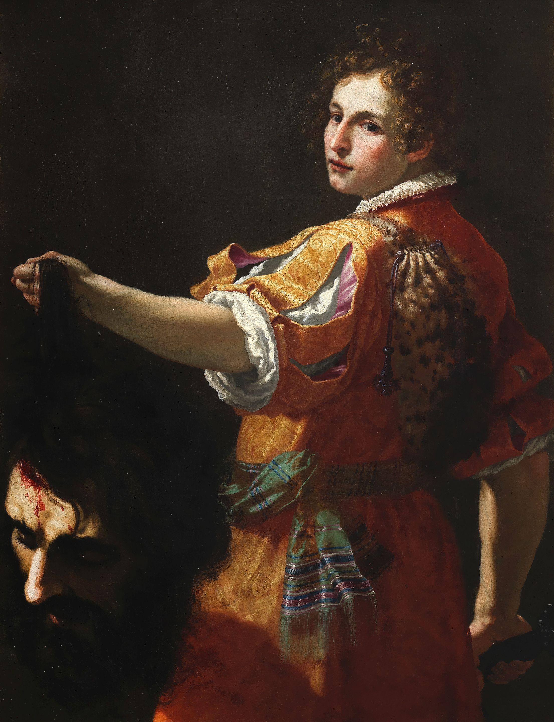 Jacopo Vignali - David with the Head of Goliath