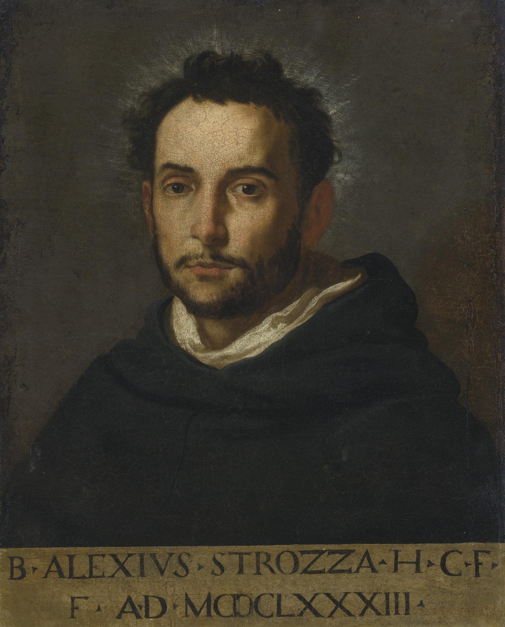 Jacopo Vignali - Portrait Of Alessandro Strozzi, Called Beato Alessio