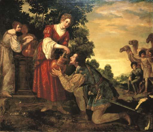 Jacopo Vignali - Rebecca and Eliezer at the Well