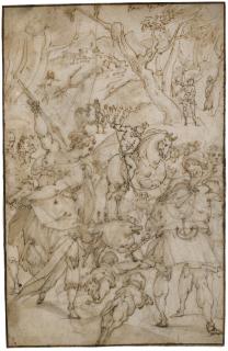 Jacopo Zucchi - The Calydonian Boar Hunt