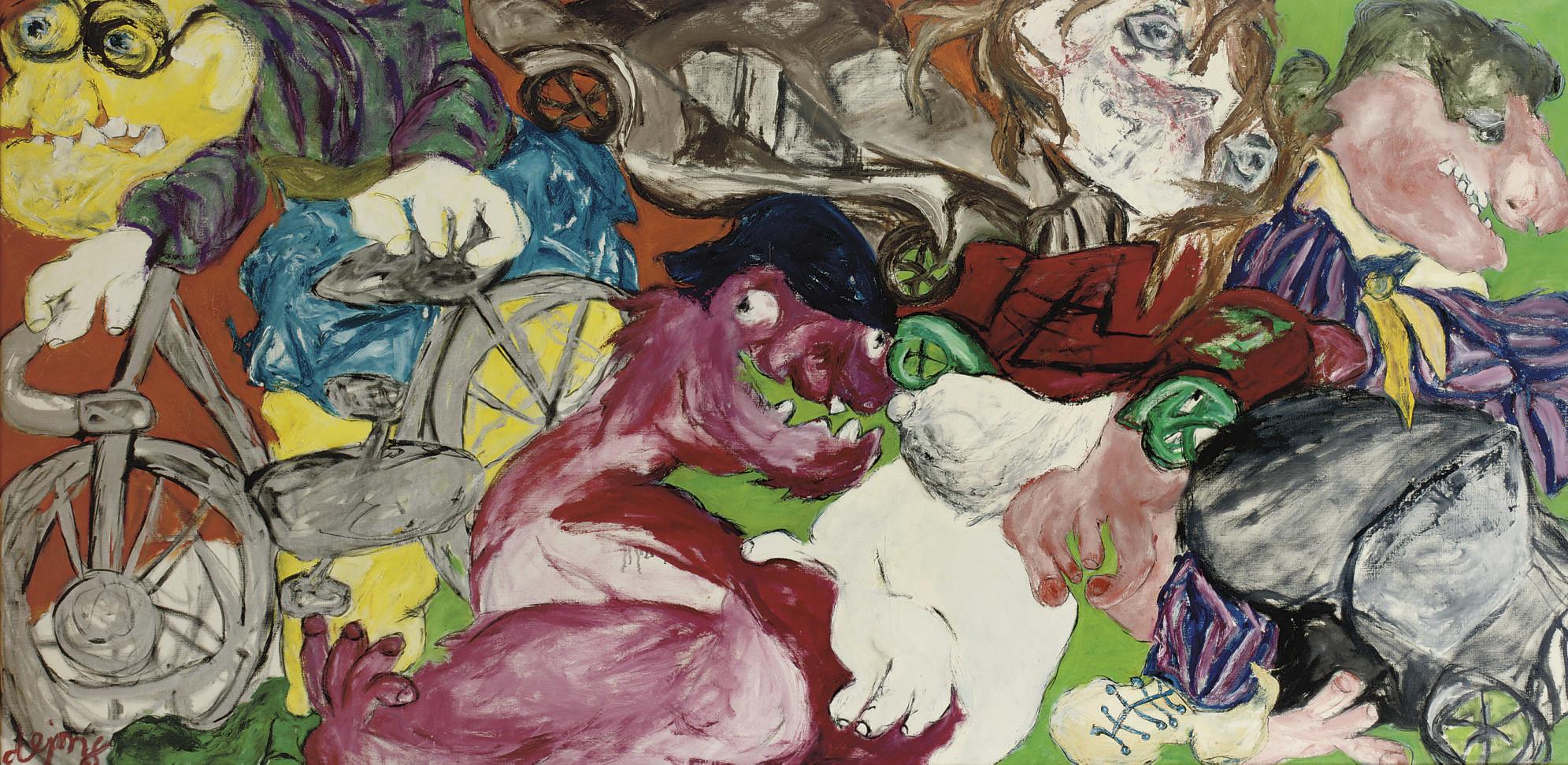 Jacqueline de Jong - l\'Heure pîle - Rush hour