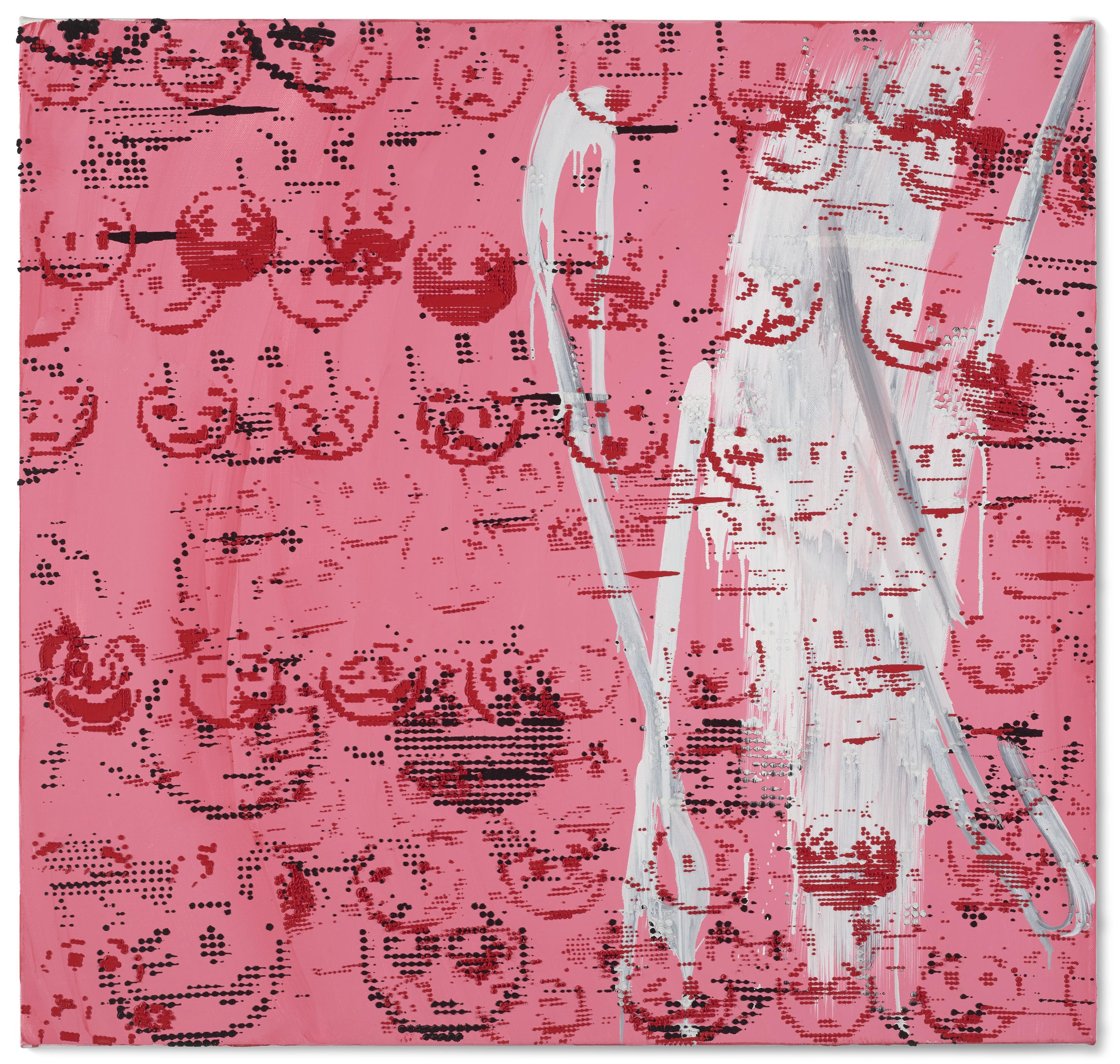 Jacqueline Humphries - Untitled