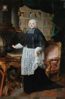 Jacques-André-Joseph Aved - PORTRAIT OF THE ABBOT DIEUDONNÉ CHAUMONT DE LA GALAISIÈRE (1708-1768)