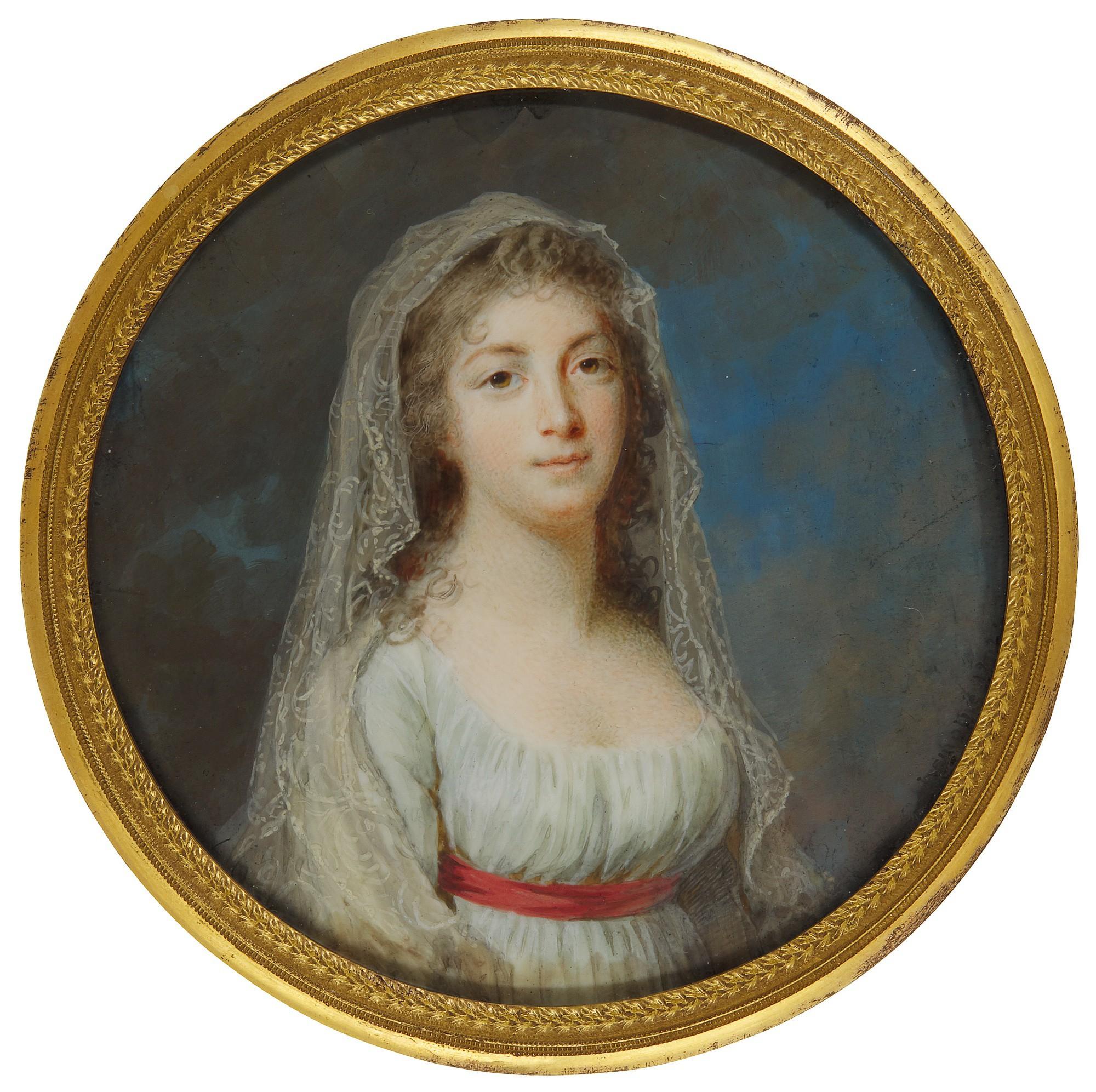 Jacques Antoine Marie Lemoine - Portrait Of A Lady, Traditionally Identified As Countess De Gramont-Caderousse
