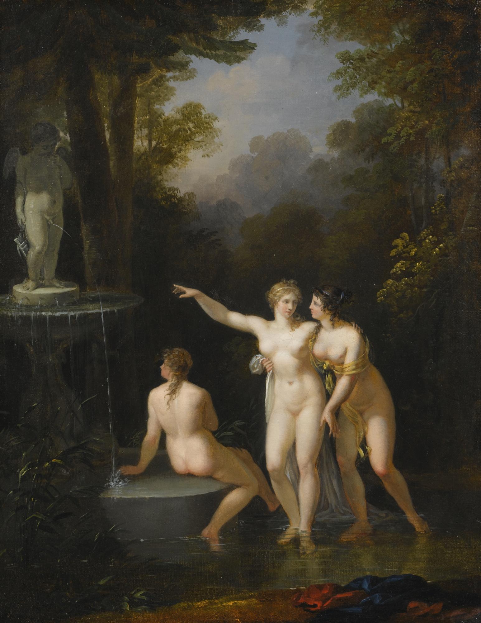 Jacques-Antoine Vallin - Nymphs Bathing