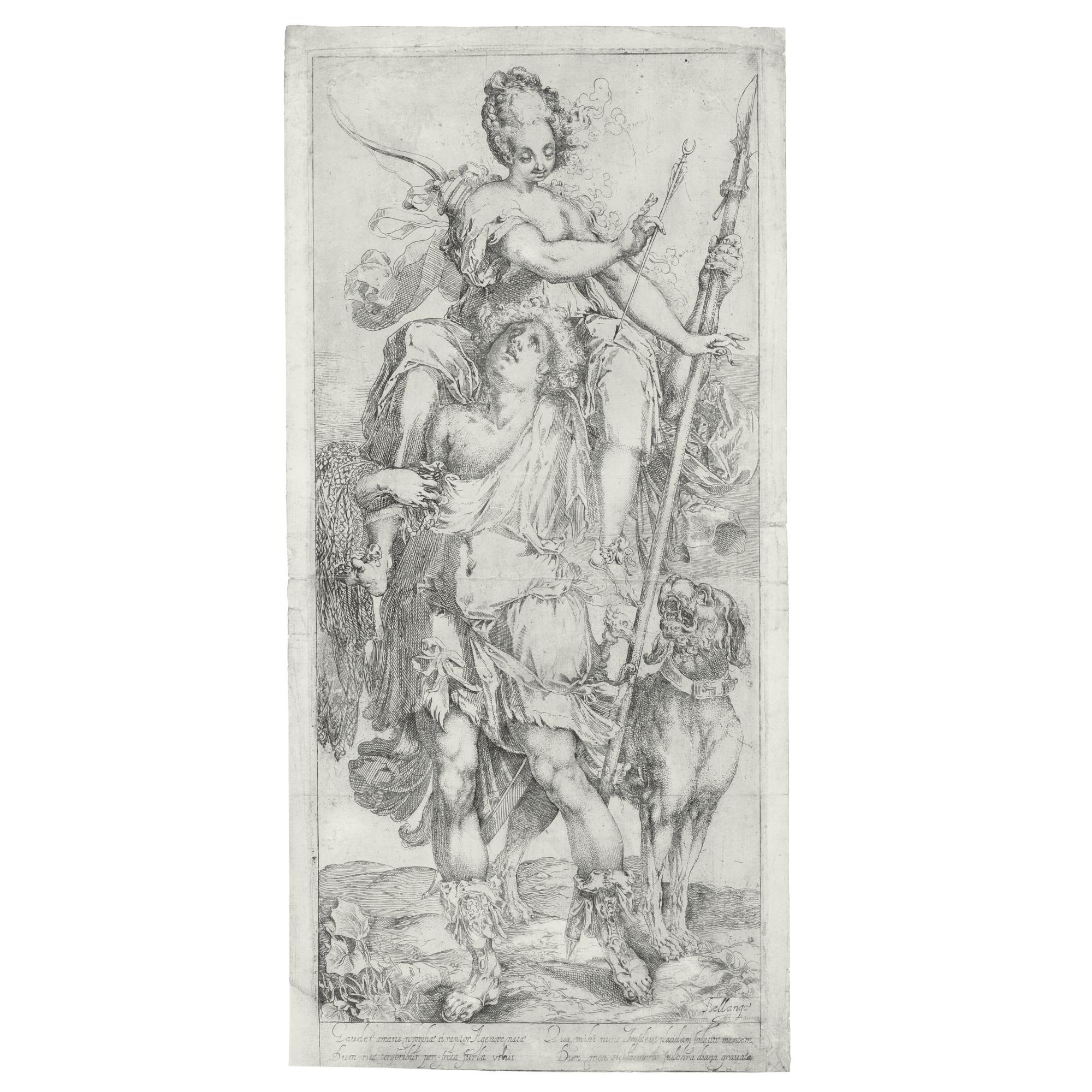 Jacques Bellange - Diana And The Hunter (Walch 10; Griffiths/Hartley 38)